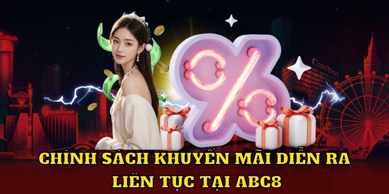 Chính sách khuyến mãi diễn ra liên tục tại ABC8