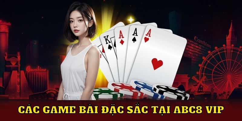 Các game bài đặc sắc tại ABC8 VIP